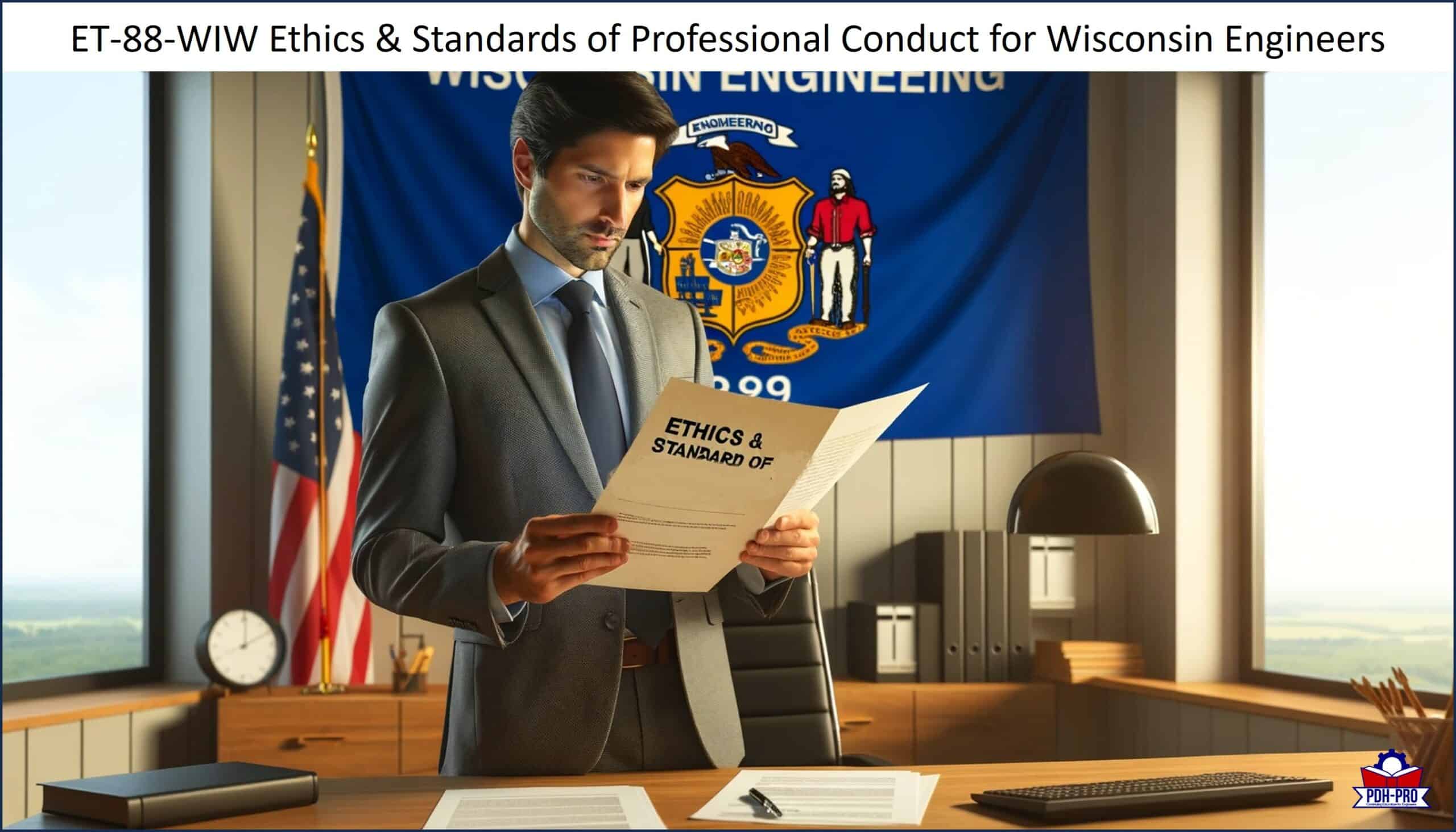 Ethics & Standards of Professional Conduct for Wisconsin Engineers