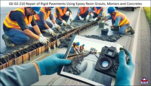 Repair of Rigid Pavements Using Epoxy Resin Grouts, Mortars and Concretes