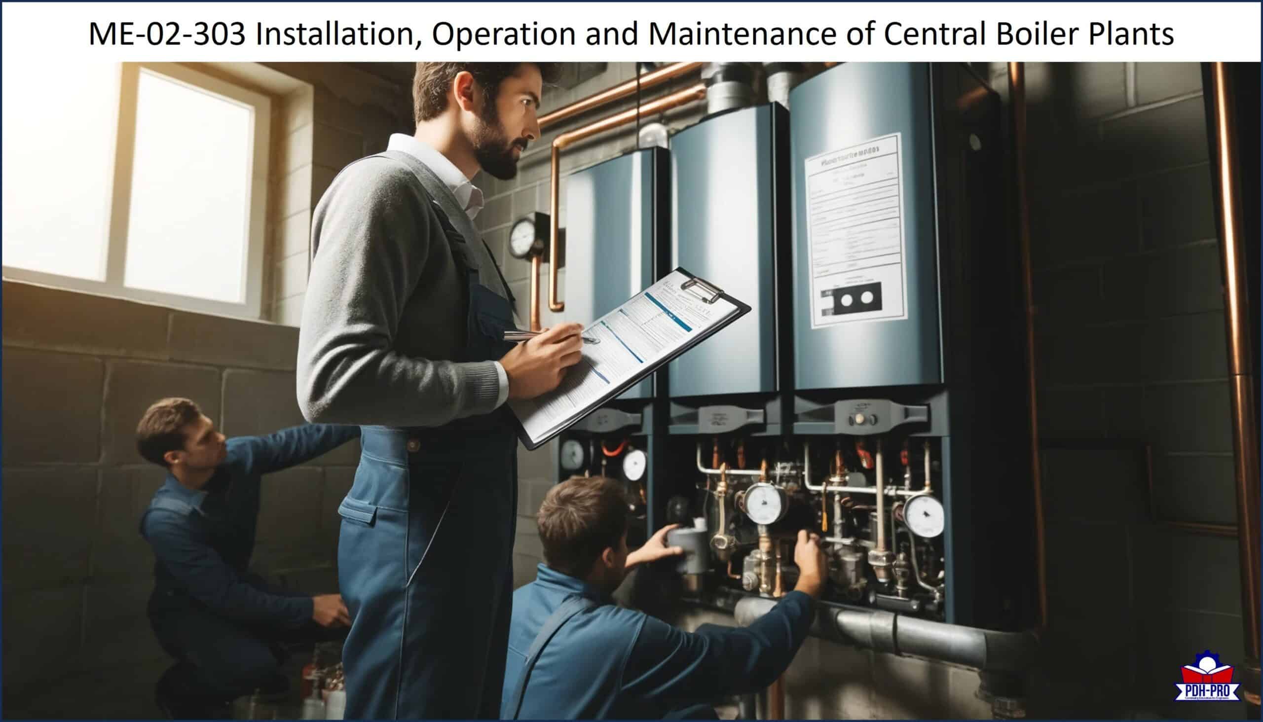 Installation, Operation and Maintenance of Central Boiler Plants