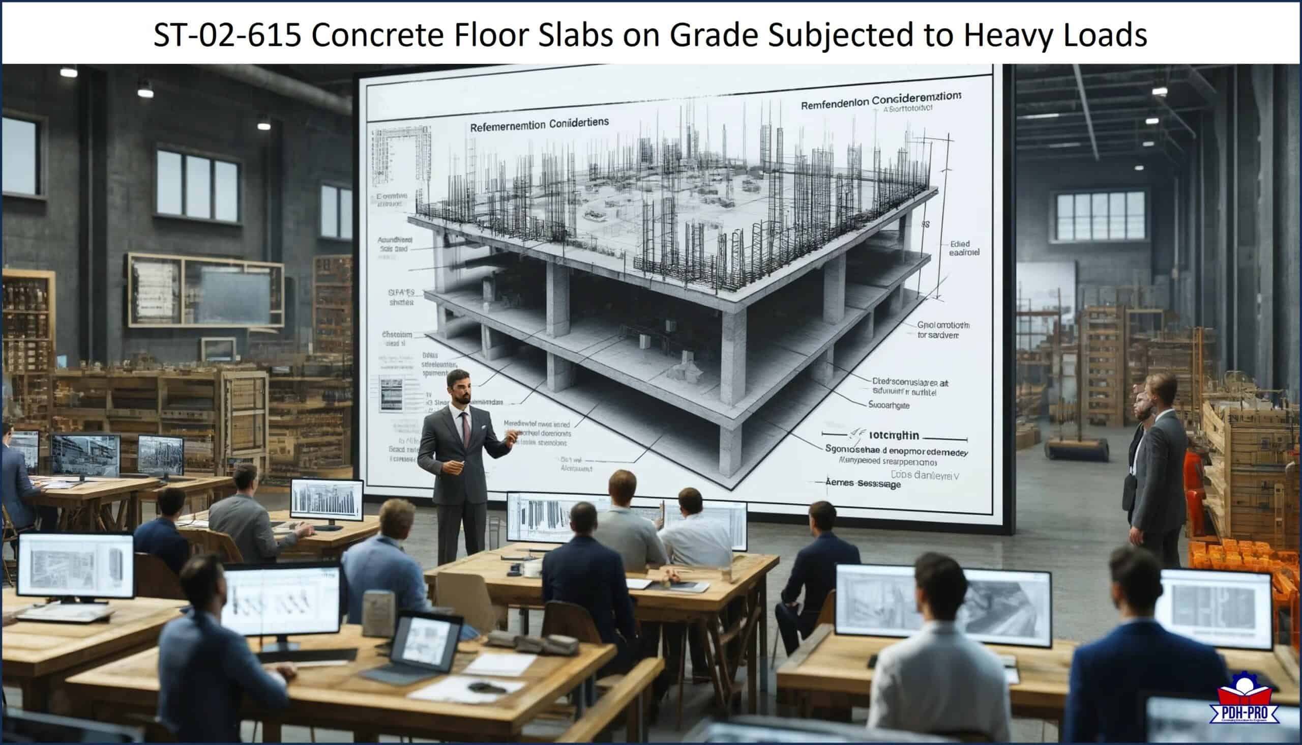 Concrete Floor Slabs on Grade Subjected to Heavy Loads