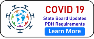 COVID 19 State Board Engineering PDH Updates for Engineering Continuing Education