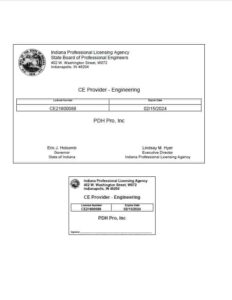Indiana CE Approved provider