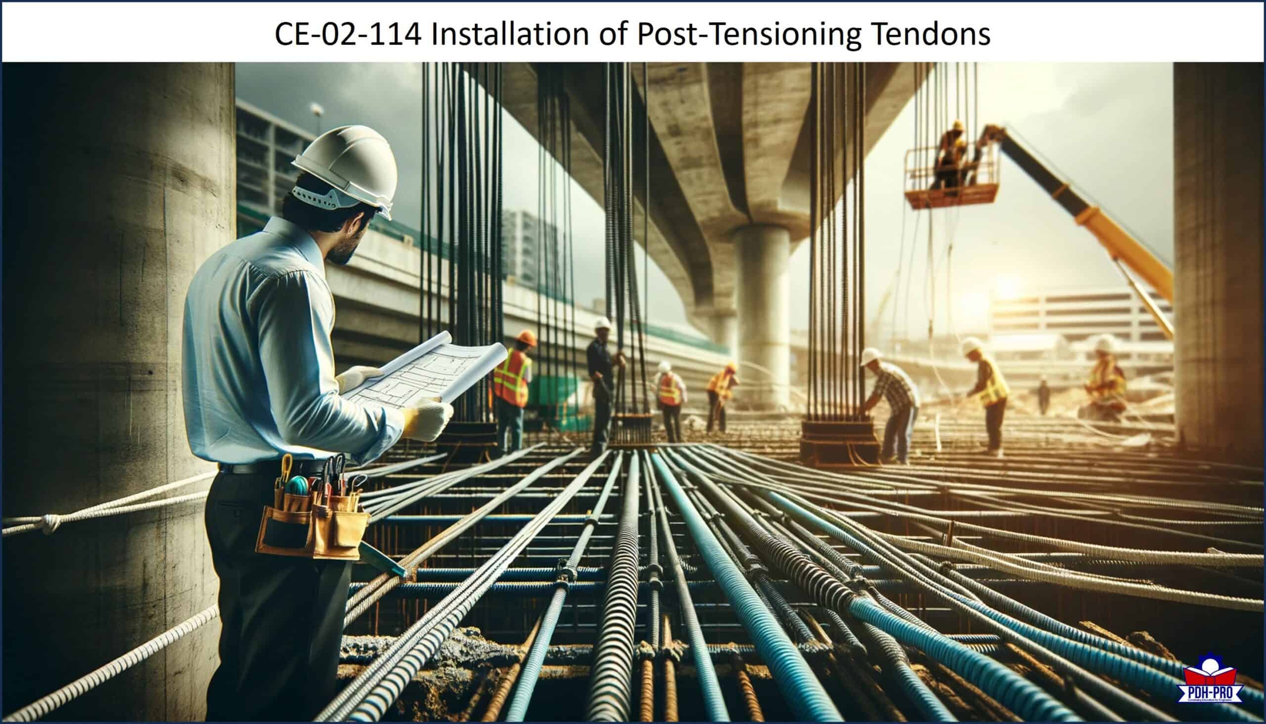 Installation of Post-Tensioning Tendons