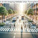 Designing Walkable Urban Thoroughfares