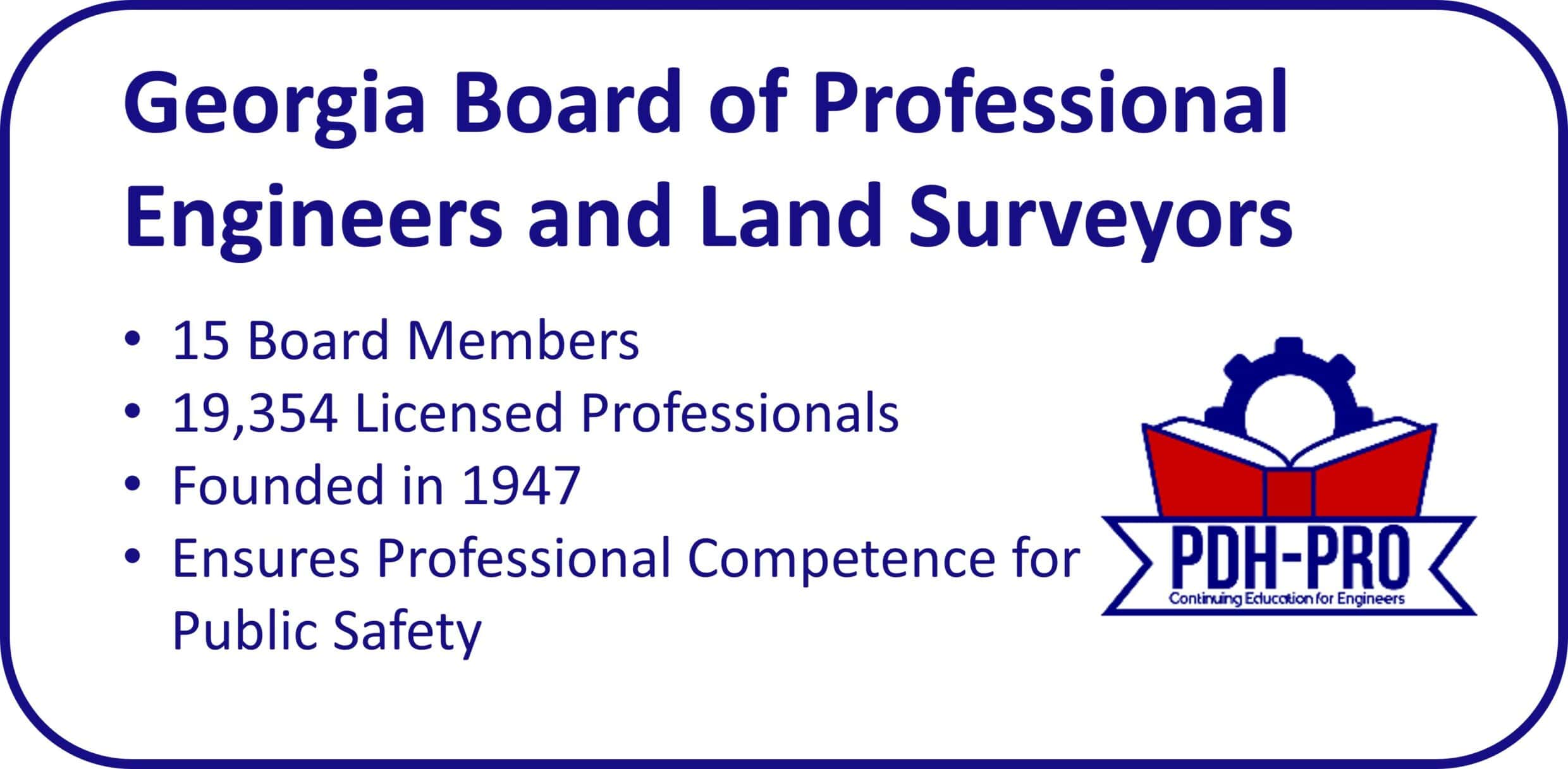 Georgia Board of Professional Engineers and Land Surveyors