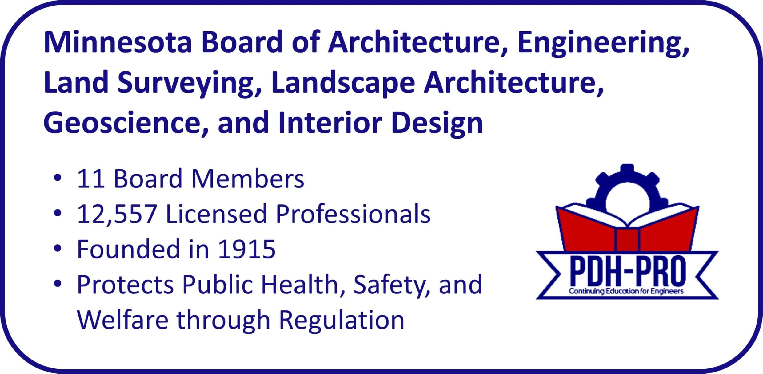 Minnesota Board of Architecture, Engineering, Land Surveying, Landscape Architecture, Geoscience, and Interior Design