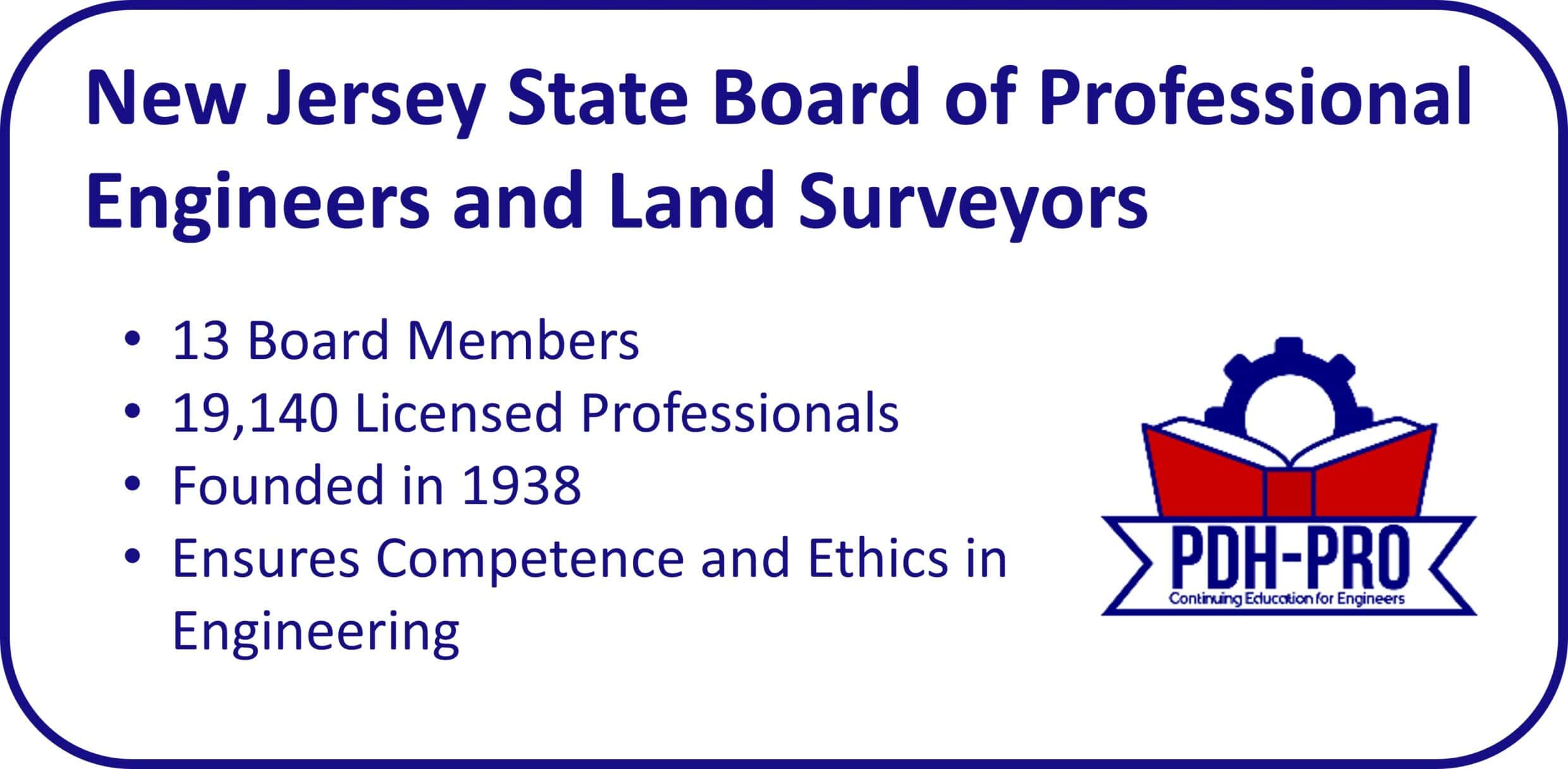 New Jersey State Board of Professional Engineers and Land Surveyors