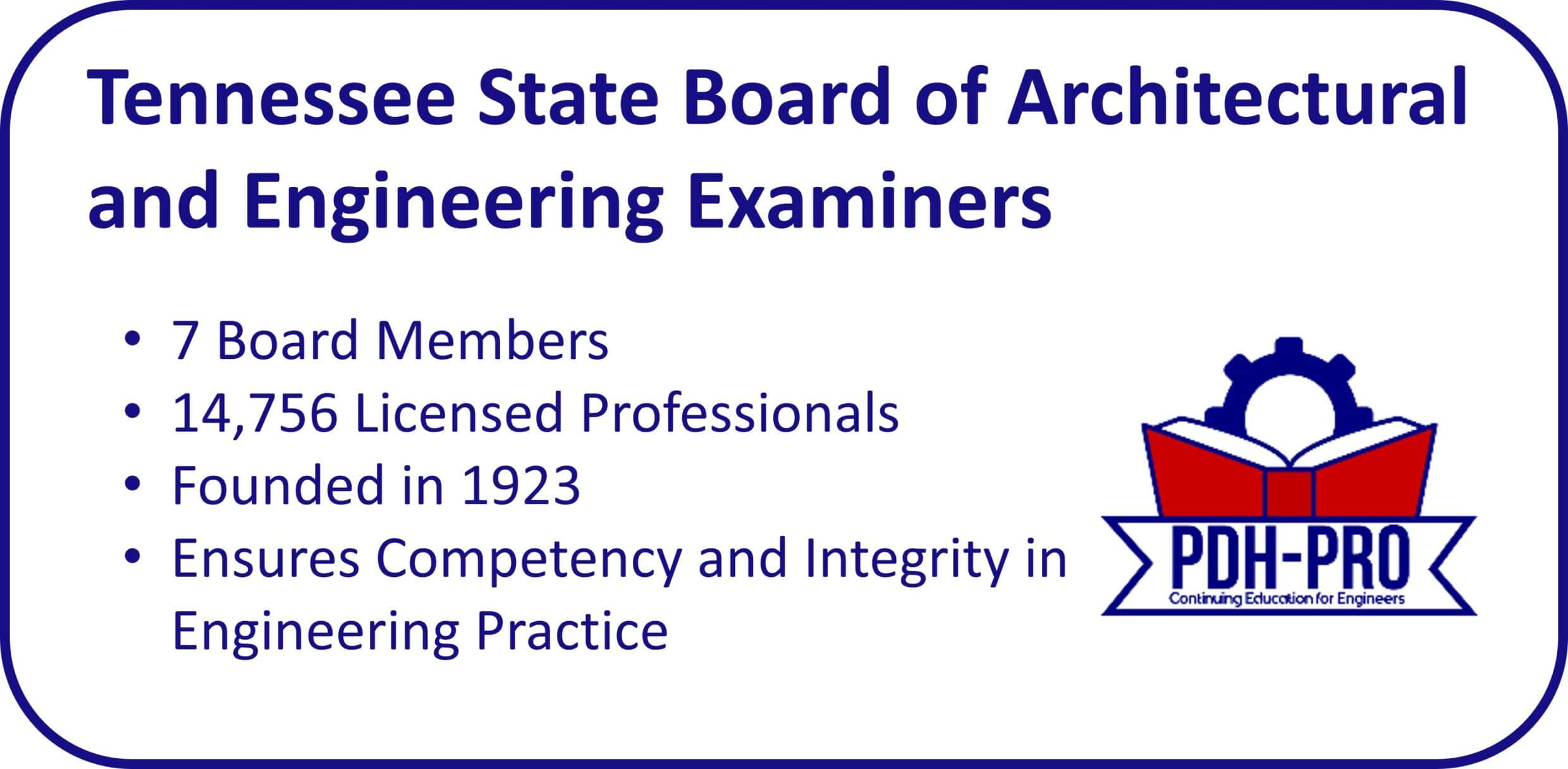 Tennessee State Board of Architectural and Engineering Examiners