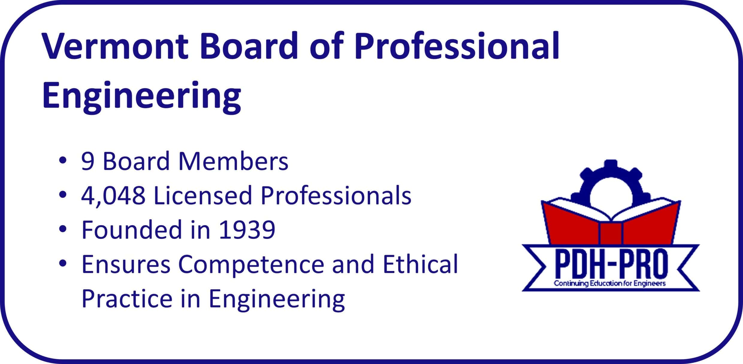 Vermont Board of Professional Engineering