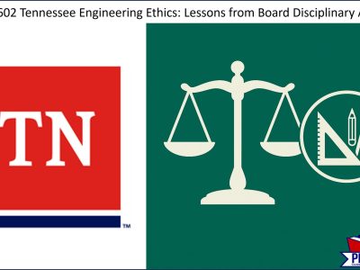 Tennessee Engineering Ethics: Lessons from Board Disciplinary Actions