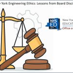 New York Engineering Ethics: Lessons from Board Disciplinary Actions