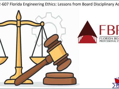 Florida Engineering Ethics: Lessons from Board Disciplinary Actions