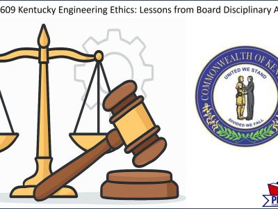 Kentucky Engineering Ethics: Lessons from Board Disciplinary Actions