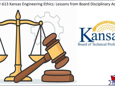 Kansas Engineering Ethics: Lessons from Board Disciplinary Actions