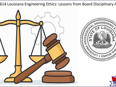 Louisiana Engineering Ethics: Lessons from Board Disciplinary Actions