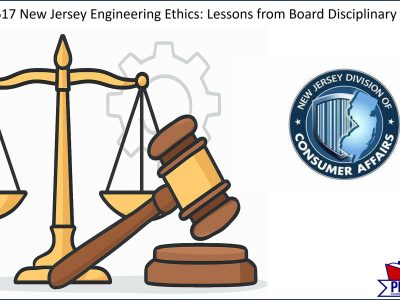 New Jersey Engineering Ethics: Lessons from Board Disciplinary Actions