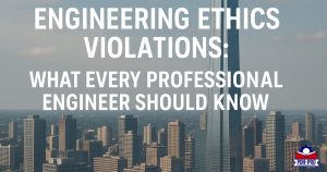 Engineering Ethics Violations What Every Professional Engineer Should Know