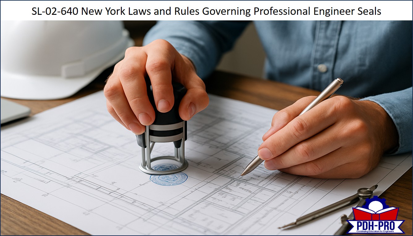 New York Laws and Rules Governing Professional Engineer Seals