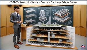 Composite Steel and Concrete Diaphragm Seismic Design