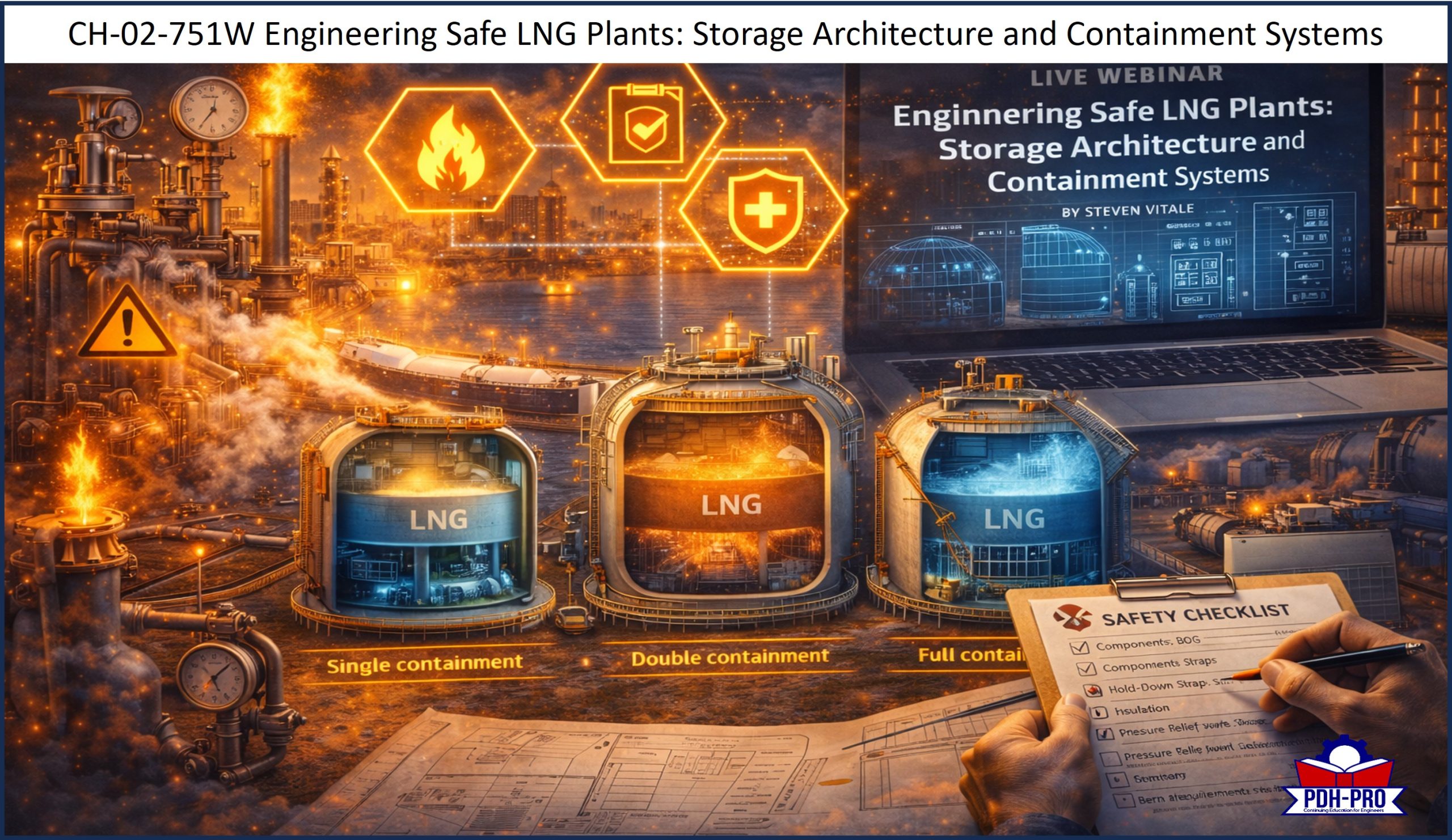 Engineering Safe LNG Plants: Storage Architecture and Containment Systems