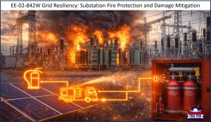 Grid Resiliency: Substation Fire Protection and Damage Mitigation