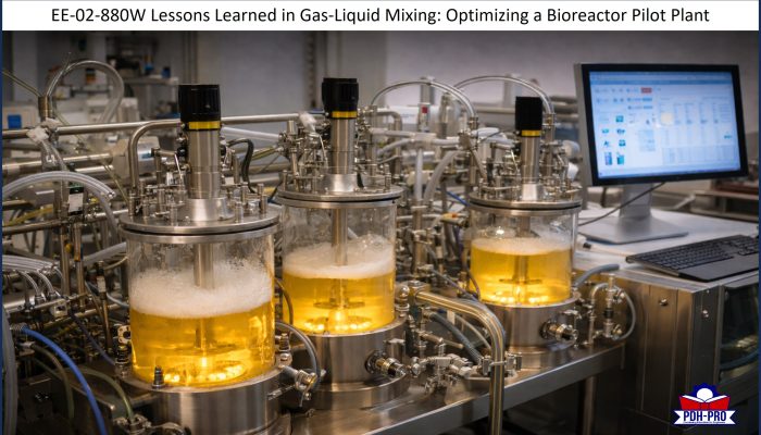 Lessons Learned in Gas-Liquid Mixing: Optimizing a Bioreactor Pilot Plant