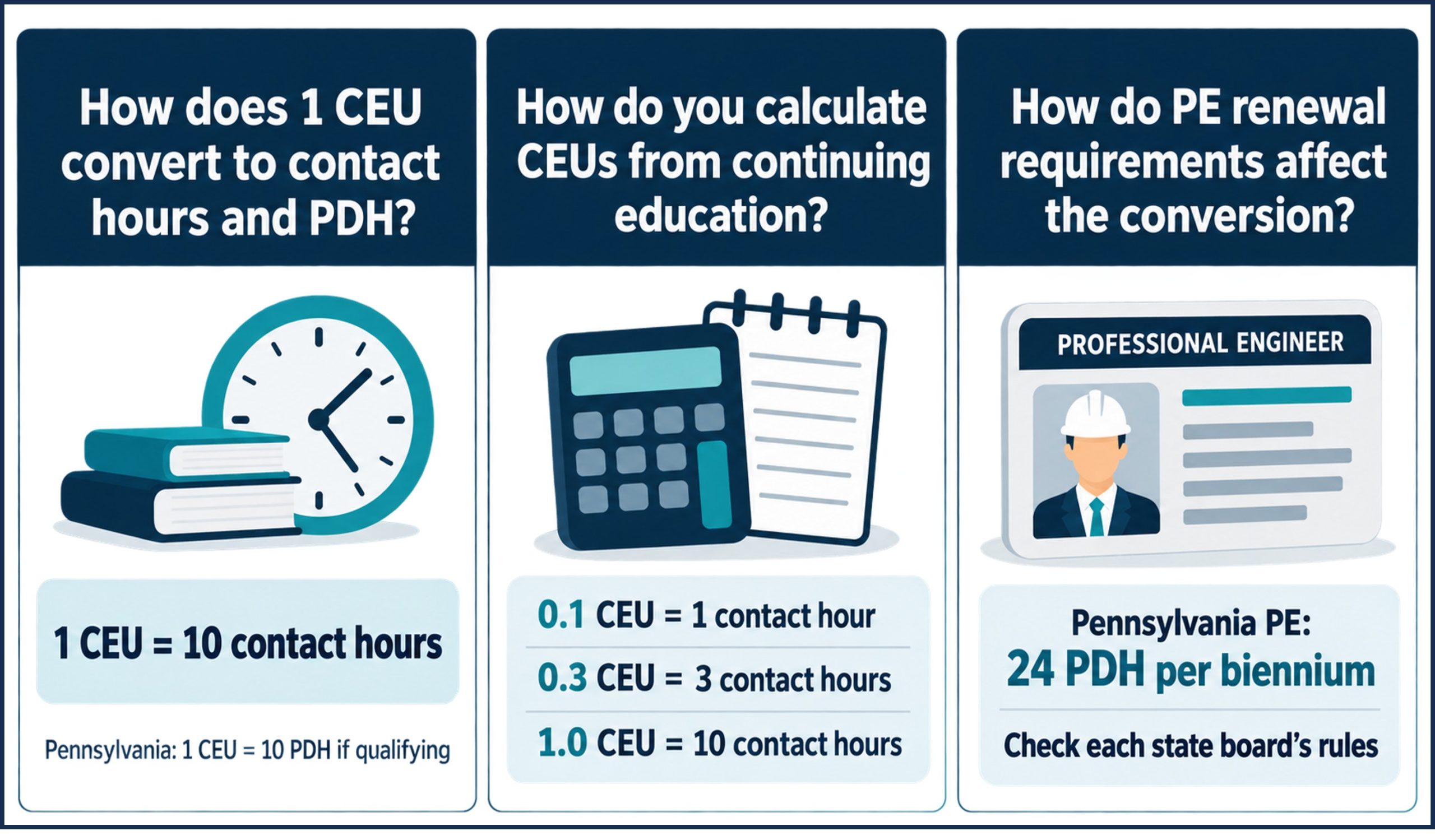 Infographic How Many Hours Does 1 CEU Equal