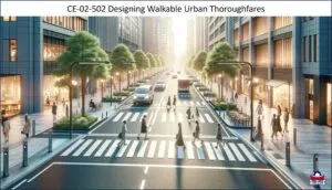 Designing Walkable Urban Thoroughfares