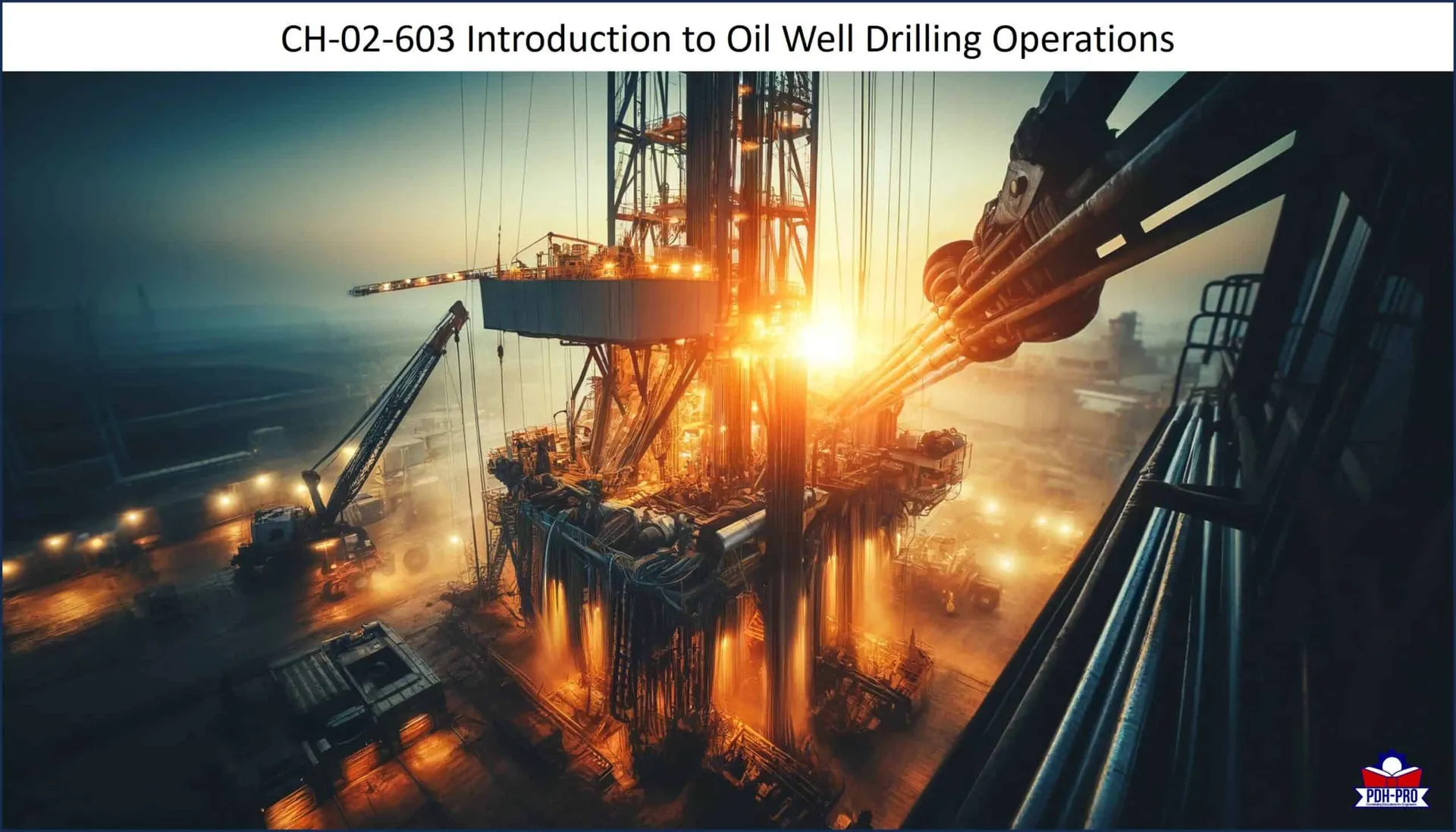Introduction to Oil Well Drilling Operations