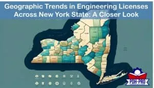 Geographic Trends in Engineering Licenses Across New York State: A Closer Look