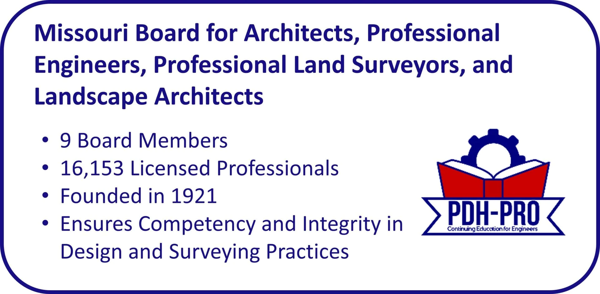 Missouri Board for Architects, Professional Engineers, Professional Land Surveyors, and Landscape Architects