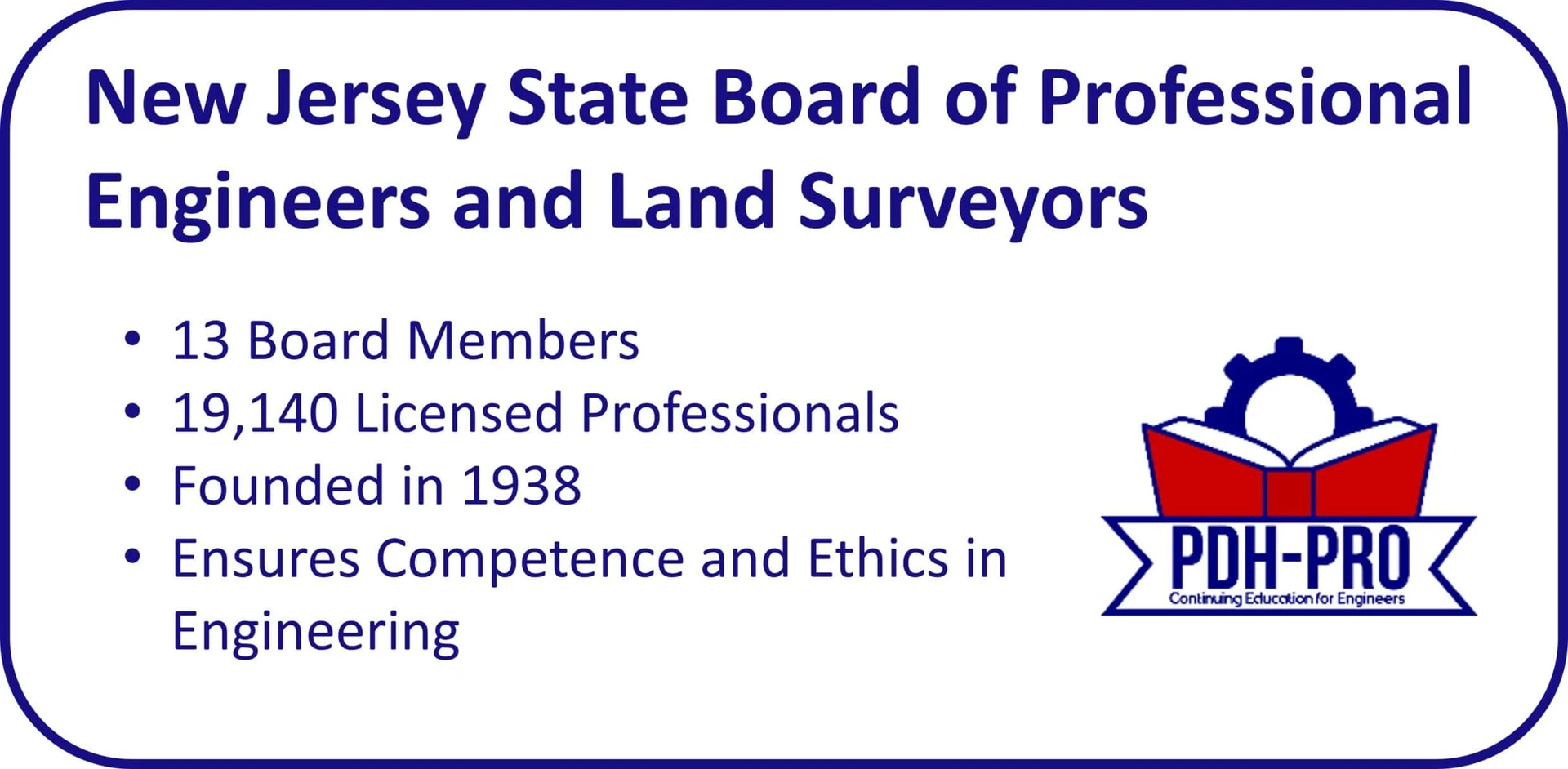 New Jersey State Board of Professional Engineers and Land Surveyors