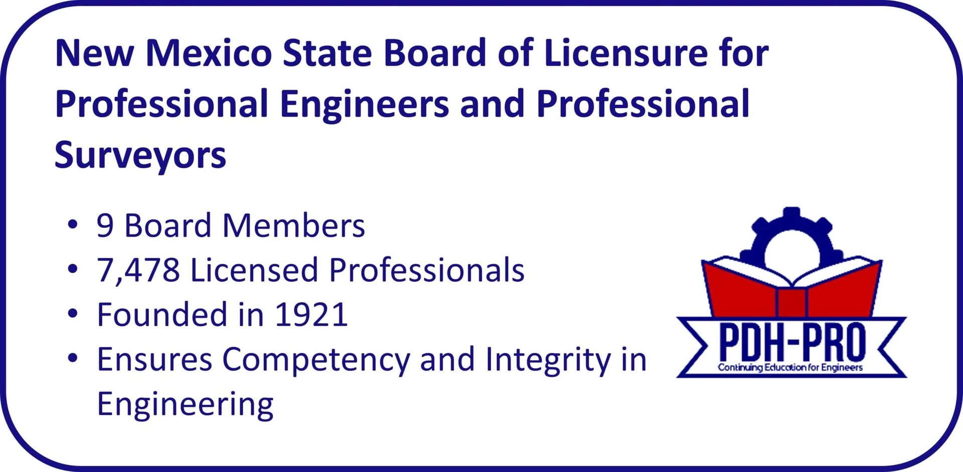 New Mexico State Board of Licensure for Professional Engineers and Professional Surveyors