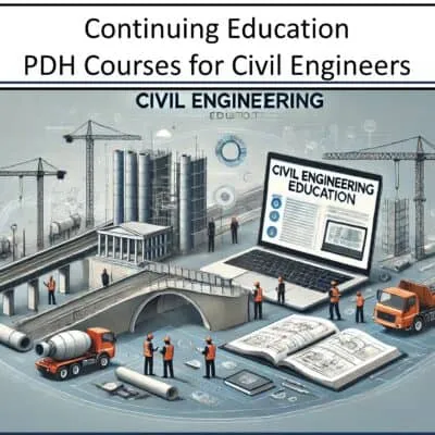 Continuing Education PDH Courses for Civil Engineers