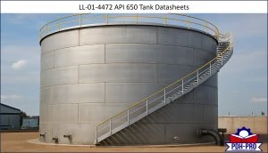 API 650 Tank Datasheets