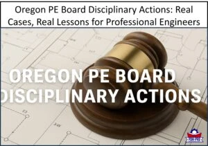 Oregon PE Board Disciplinary Actions: Real Cases, Real Lessons for Professional Engineers