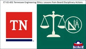 Tennessee Engineering Ethics: Lessons from Board Disciplinary Actions