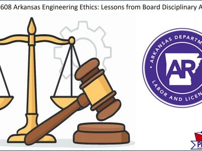 Arkansas Engineering Ethics: Lessons from Board Disciplinary Actions