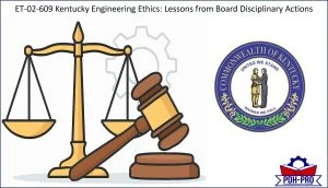 Kentucky Engineering Ethics: Lessons from Board Disciplinary Actions
