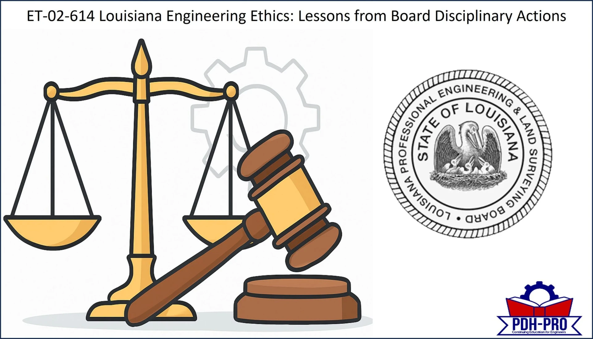 Louisiana Engineering Ethics: Lessons from Board Disciplinary Actions