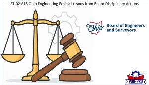 Ohio Engineering Ethics: Lessons from Board Disciplinary Actions
