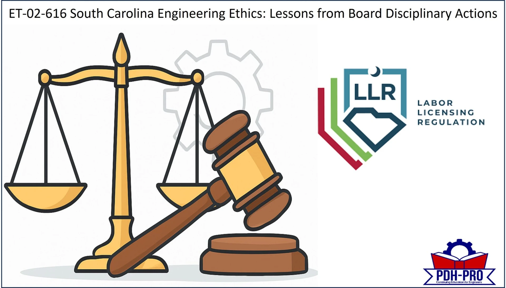 South Carolina Engineering Ethics: Lessons from Board Disciplinary Actions
