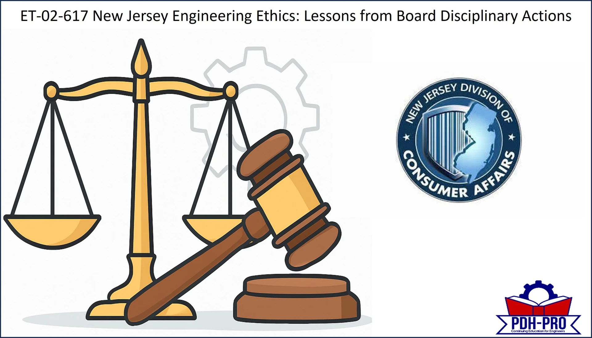 New Jersey Engineering Ethics: Lessons from Board Disciplinary Actions