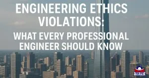 Engineering Ethics Violations What Every Professional Engineer Should Know