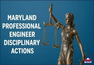 Maryland Professional Engineer Disciplinary Actions
