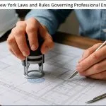 New York Laws and Rules Governing Professional Engineer Seals