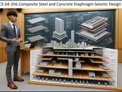 Composite Steel and Concrete Diaphragm Seismic Design
