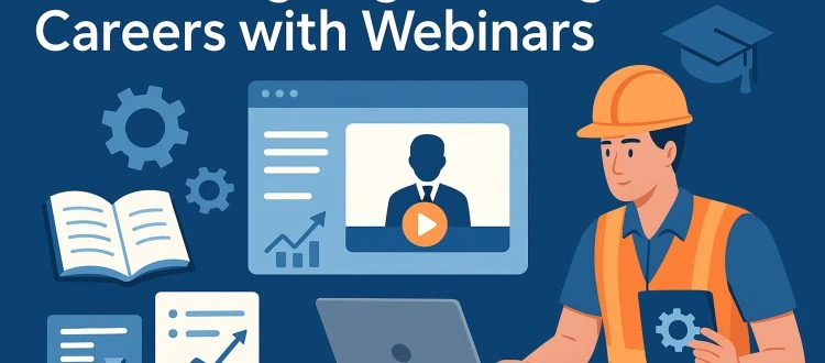 advancing engineering careers with webinars