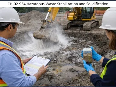 Hazardous Waste Stabilization and Solidification