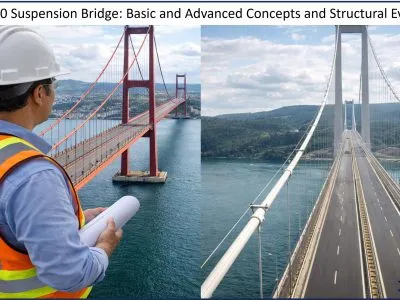 Suspension Bridge: Basic and Advanced Concepts and Structural Evaluation